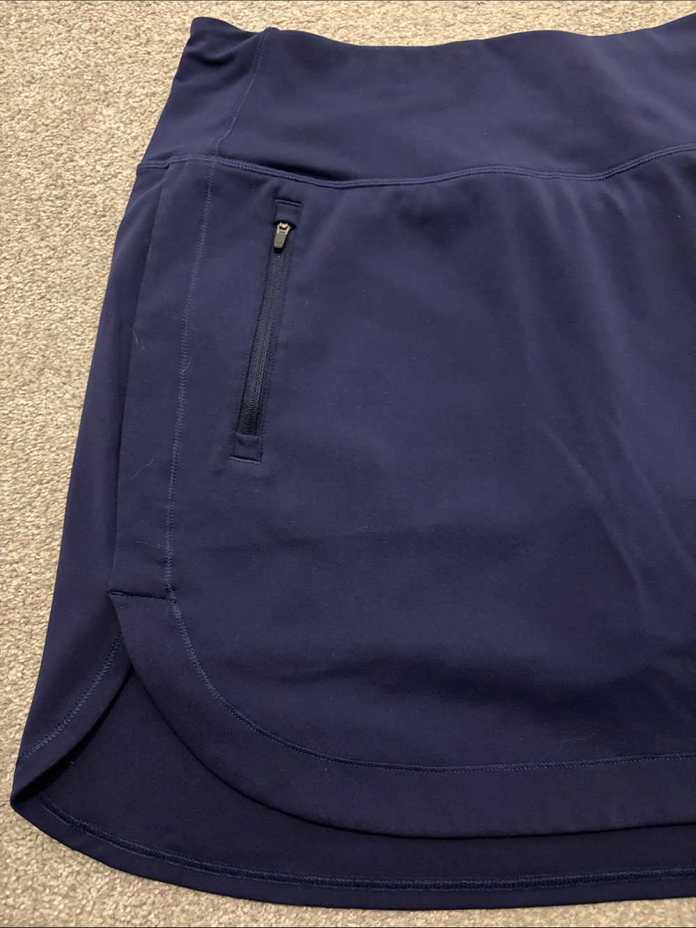 Athleta Fairway Navy Blue 16 inch Golf Skort - Picture 2 of 9